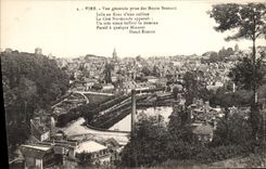 CPA Vire Vue Generale Prise Des Monts Besnard