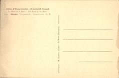 VINTAGE POSTCARD Edges Of Rancid Dinan View