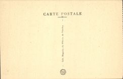 Basílica de Vezelay de la POSTAL de la VENDIMIA de la Madeleine el claustro y la entrada de la cámara acorazada baja o de la casa vieja del capítulo