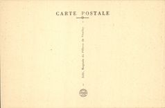 Basílica de Vezelay de la POSTAL de la VENDIMIA de la cámara acorazada baja de Madeleine o de la cámara acorazada de la casa vieja bendecida del capítulo del sacramento