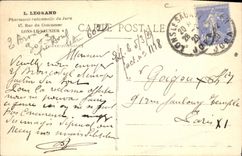 POSTAL Koenigsbourg Canon de la VENDIMIA en la terraza del bastión grande de Militaria