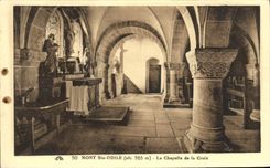 Montaje co de la POSTAL de la VENDIMIA. Odile La Chapelle de la cruz