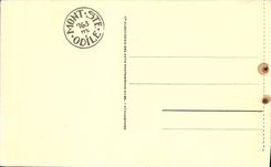 Montaje co de la POSTAL de la VENDIMIA. Odile la manera cubierta del convento