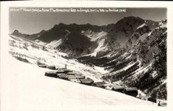 CPM St Veran en hiver Tete de Longet