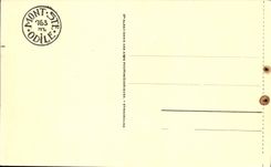 POSTAL Mont co de la VENDIMIA. La MUR Palen de Odile lleva adentro las rocas