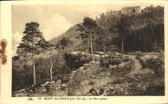 CPA Mont Ste Odile Le Mur Paien
