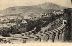VINTAGE POSTCARD Ligne Of Walls the viaducts De Loulla