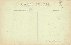 VINTAGE POSTCARD Tours the Hotel Of Crouzille or is Miss of Valliere