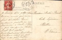 VINTAGE POSTCARD Rouen Panorama Seen from of the Cathedral