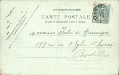 POSTAL Le Havre de la VENDIMIA el lavabo los barcos comerciales