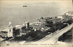 VINTAGE POSTCARD Sainte Address Together of Nice Native of Le Havre