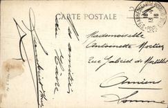 VINTAGE POSTCARD Sainte Address Together of Nice Native of Le Havre