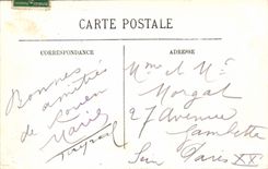 VINTAGE POSTCARD Rouen the Cathedral and the Quays Boats