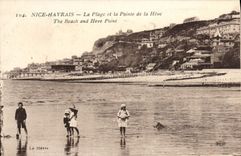 CPA Nice Havrais La Plage et la Pointe de la Heve