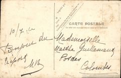 VINTAGE POSTCARD Treport Town hall