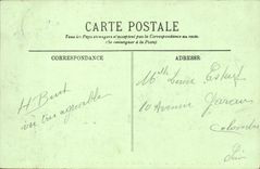 VINTAGE POSTCARD Saint Addresses the Road of the headlights and Le Havre Tram