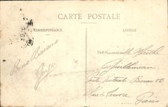 VINTAGE POSTCARD the Call to the Wood Camp I' Eveque Militaria