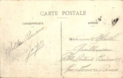 VINTAGE POSTCARD Toul a detachment of Infantry leaving the Wood Camp I' Eveque Militaria