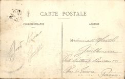 POSTAL Toul de la VENDIMIA que el campo de madera I Eveque asigna a los shootings del 11mos y a las divisiones 39eme de infantería de Militaria