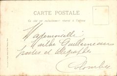 CPA Contrexeville Avenue De La Gare
