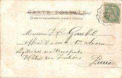 VINTAGE POSTCARD Plombieres les Bains View taken of the Virgin