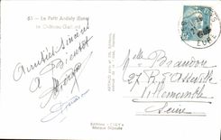 CPM Le Petit Andely Le Chateau Galliard