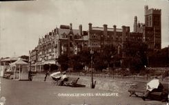 VINTAGE POSTCARD Granville Ramsgate Hotel
