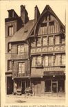 CPA Lisieux Maison du 16eme Place Victor Hugo