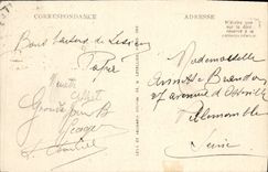 Calle normanda de la casa de la mujer mayor de Lisieux de la POSTAL de la VENDIMIA de Orbec