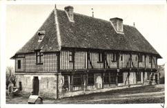 CPA Guerquesalles pres Vimoutiers La Cocardiere Facade Est