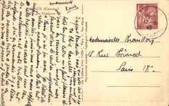 Calle de Bayeux de la POSTAL de la VENDIMIA de los cocineros