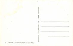 CPM Alencon Le Chateau vu de la place Foch