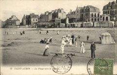 VINTAGE POSTCARD Holy Aubin Playe towards the casino