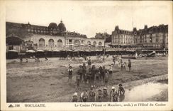 CPA Houlgate Le Casino et l'hotel du casino Enfants