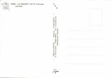 CPM Le vesinet Les Ibis Cygne