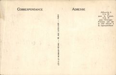 VINTAGE POSTCARD Pougues Water Coffee of the Casino