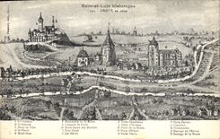 POSTAL Dreux de la VENDIMIA en 1600