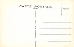 VINTAGE POSTCARD Croisic Heavy swell on the reefs of Grane Dimensions