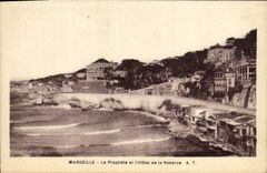 CPA Marseille Le Prophete et l'Hotel de la Reserve 