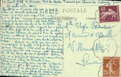 VINTAGE POSTCARD Morez of the Jura Street of the Gardens