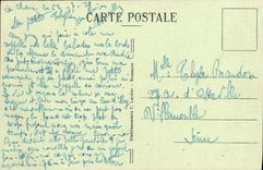 VINTAGE POSTCARD Lime of Crotenay