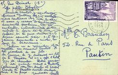 VINTAGE POSTCARD Under Wood With the Lake De Bonlieu