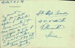 VINTAGE POSTCARD the Jura Morbier Tourist View