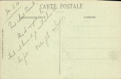 VINTAGE POSTCARD the High illustrated Saone Luxeuil les Bains Hotel Metropolis