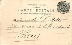 CPA Nimes Les Jardins de la Fontaine Les bains romains