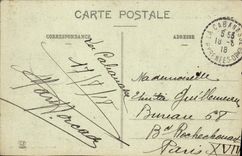 VINTAGE POSTCARD Louis Mount the Valley Of the Small fireclay cup Seen towards Villefrance de Conflent