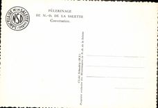 MODERN CARD ND Pilgrimage of Salette Conversation