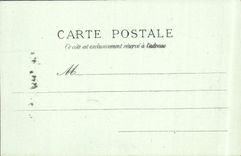 VINTAGE POSTCARD Road De Cauterets the Snail