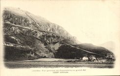 VINTAGE POSTCARD Heavy View Of the Funicular Of Large Jer