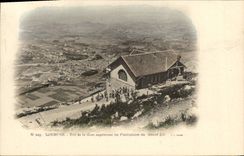 VINTAGE POSTCARD Heavy Sight Of the higher Station of the funicular of large Jer